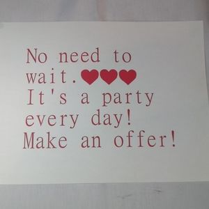 Love My Customers Sign